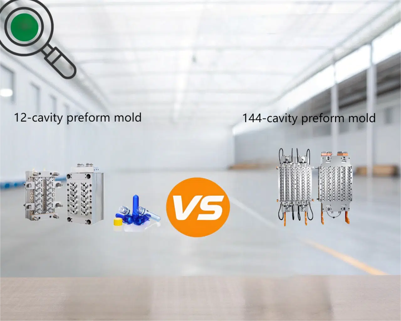 انواع قالب پریفرم PET